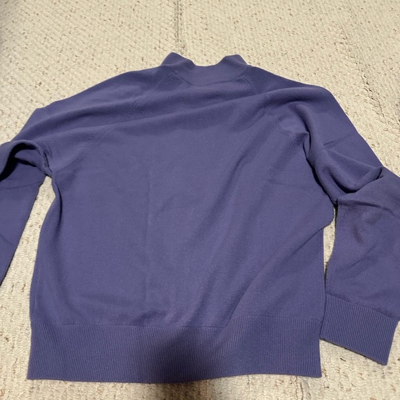 Sold N. Peal purple zip up sweater - Picture 9 of 10